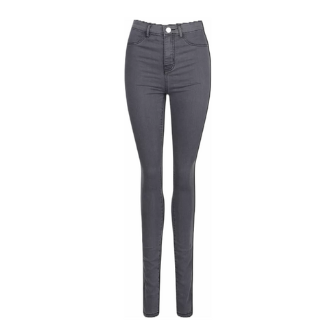 Boohoo Women's Tall Basic Gray Jegging
