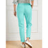 Talbots Women's Blue Aqua Relaxed Chinos