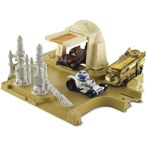 Hot Wheels Star Wars: The Last Jedi Mos Eisley Junction Character Car Playset - MGworld
