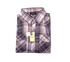 Gioberti Men's Long Sleeve Plaid Flannel Shirt, Brown/Navy/Burgundy - MGworld