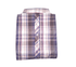 Gioberti Men's Long Sleeve Plaid Flannel Shirt, Brown/Navy/Burgundy - MGworld