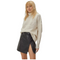 Nasty Gal Deep Split Faux Leather Mini Skirt