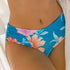 Cupshe Women Swimsuit Bikini Bottom Ruched Mid Rise Modest Floral Bathing Suit