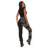 Fashion Nova Breaking Barriers Patchwork Straight Leg Jeans - Black/Grey