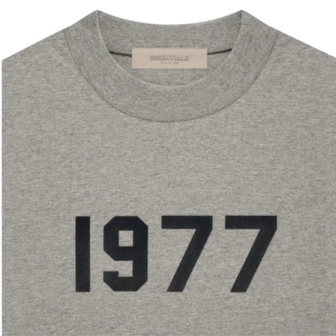 Fear of God ESSENTIALS 1977 Women's Short Sleeve T-Shirt, Dark Oatmeal