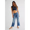 Free People Maggie Mid-Rise Straight-Leg Jeans