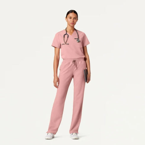 Jaanuu Women's Xenos Scrub Pant, Mauve | M