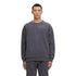 Kuwalla Tee Pile Raglan Crew in Charcoal