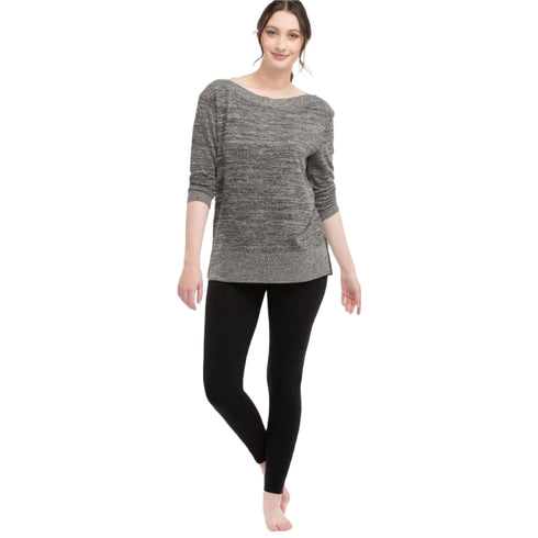 Ricki's Eco-Friendly Boat Neck Tunic Sweater | XS