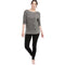 Ricki's Eco-Friendly Boat Neck Tunic Sweater | XS