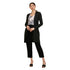 Ricki's Ribbed Duster Long Sleeve Cardigan, Black