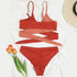 Sedex High Waisted Bikini Sexy Tummy Control Swimwear Push Up Two Pieces Swimsuit Set for Women