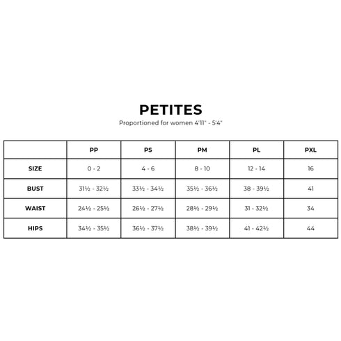 Talbots Petite Dresses Size Chart