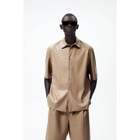 Camisa polipiel best sale
