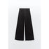 Zara ZW Marine Straight High Rise Jeans, Black