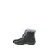 kozi Canada Women Casual Ankle Bootie Winter Boot NINA-3 Fur Boot with Hook and Loop Closure