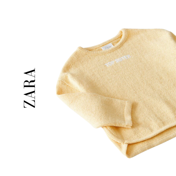Zara Top Sister Sweater 12-18 Months - MGworld