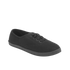 George Womens Casual Black Canvas Lace Up Shoes - MGworld