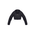 PrettyLittleThing Black Nylon Super Cropped Toggle Hem Puffer Jacket | 2 US