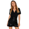 Boohoo Short Sleeve Button Through Blouse