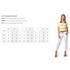 Cleo V-Neck Sleeveless Blouse Size Chart