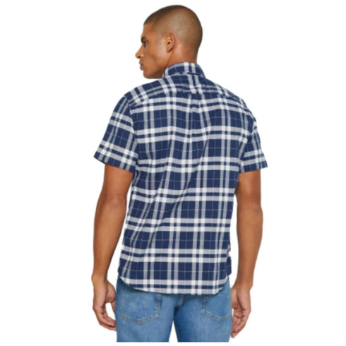 GAP Checked Regular Fit Short Sleeve Shirt - MG Selections