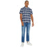 GAP Checked Regular Fit Short Sleeve Shirt - MG Selections