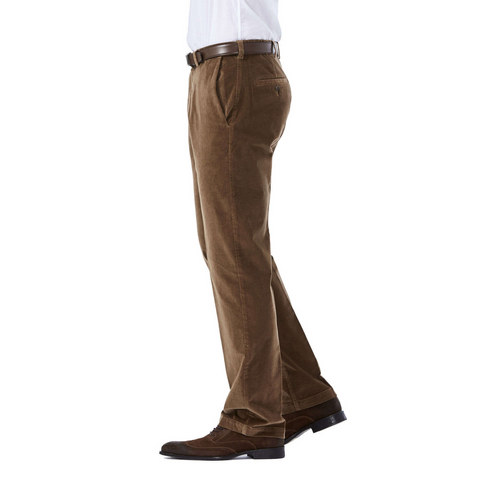 Haggar Men's Stretch Corduroy Pant Classic Fit