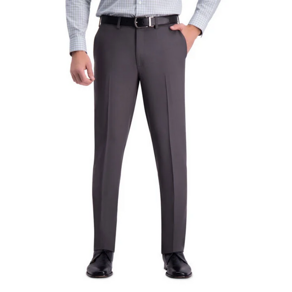 Haggar Premium Comfort Khaki Dress Pants Slim Fit