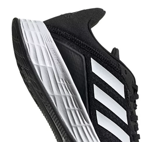 Adidas Kids Unisex Duramo SL K Running Shoes, Black & White