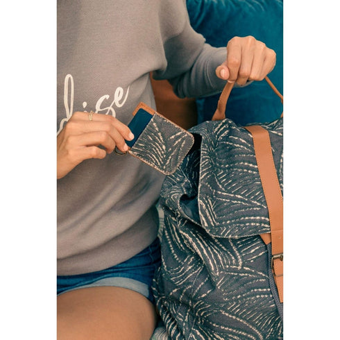 Lu & Elle - The Paradise Palm Backpack
