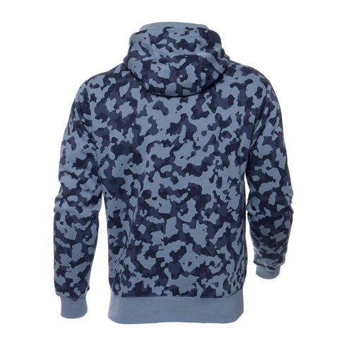 Nike Sportswear Club Fleece Pullover Hoodie Blue Camo