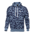 Nike Sportswear Club Fleece Pullover Hoodie Blue Camo