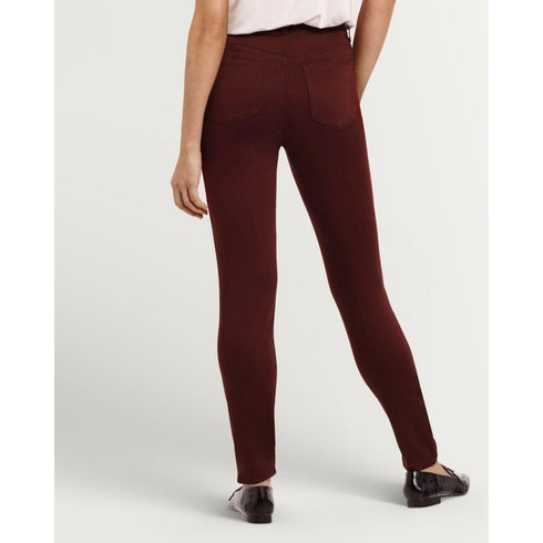 Pantalon large PrettyLittleThing en similicuir chocolat avec plis | 6 États-Unis