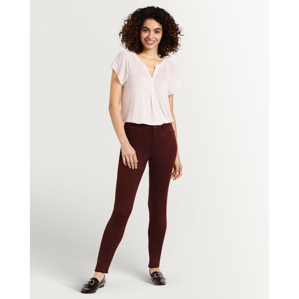 Pantalon large PrettyLittleThing en similicuir chocolat avec plis | 6 États-Unis