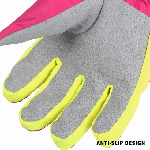 Amyipo Winter Gloves for Kids, Medium, 8-9 Years - MGworld