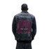 ZARA Printed Distressed Denim Jacket, Small - MGworld