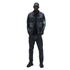 ZARA Printed Distressed Denim Jacket, Small - MGworld