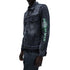 ZARA Printed Distressed Denim Jacket, Small - MGworld