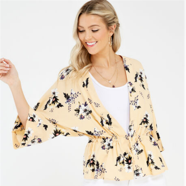 Kismet Elodie Kimono Top, Extra Small - MGworld