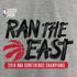 Toronto Raptors 2019 Eastern Conference Champions Locker Room T-Shirt Logo