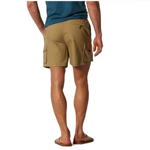 WindRiver Men's Canvas Stretch Cargo Pocket Hiking Shorts